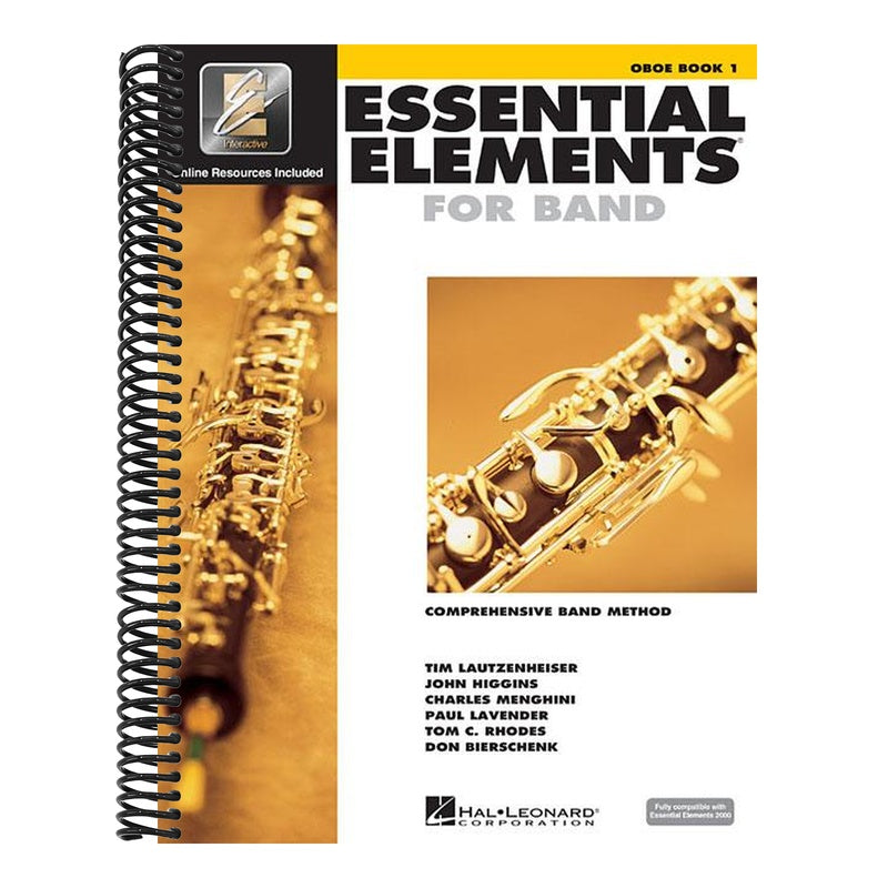 Essential Elements for Band Oboe Book 1 with Eei (Book/Online Audio) [With 2 CDROMs and DVD]