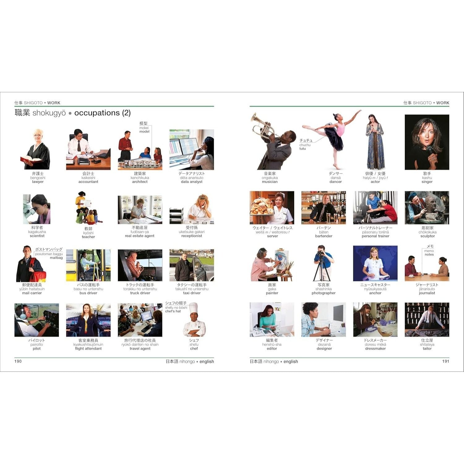 Japanese - English Bilingual Visual Dictionary