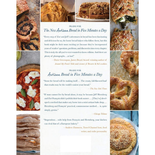 Gluten-Free Artisan Bread in Five Minutes a Day: The Baking Revolution Continues with 90 New, Delicious and Easy Recipes Made with Gluten-Free Flours