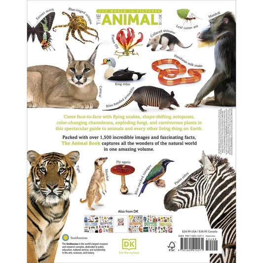 The Animal Book: A Visual Encyclopedia of Life on Earth (Spiral Bound)