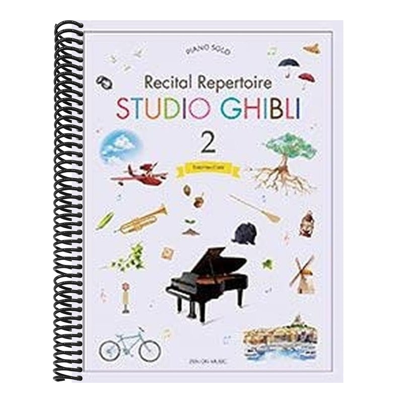 Studio Ghibli - Recital Repertoire Book 2: Intermediate Level Piano Solo
