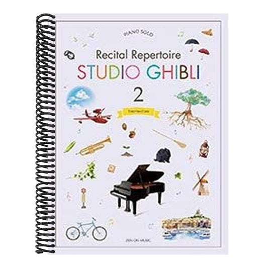 Studio Ghibli - Recital Repertoire Book 2: Intermediate Level Piano Solo