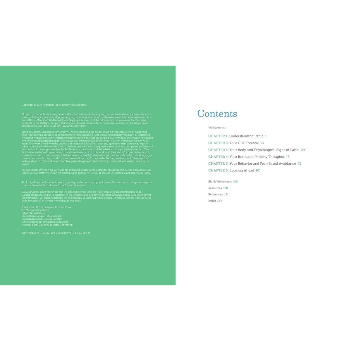 The Cognitive Behavioral Therapy Workbook for Panic Attacks