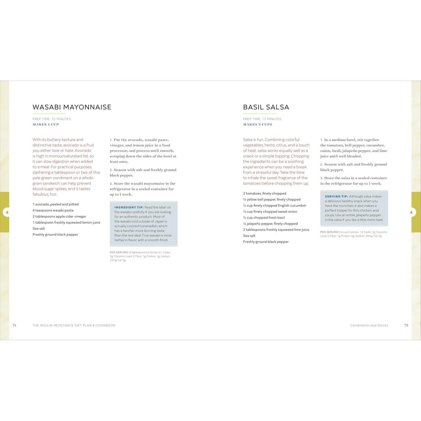 The Insulin Resistance Diet Plan & Cookbook: Lose Weight, Manage Pcos, and Prevent Prediabetes (Spiral Bound)