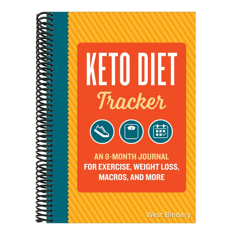 Keto Diet Tracker: An 8-Month Journal for Exercise, Weight Loss, Macros, and More