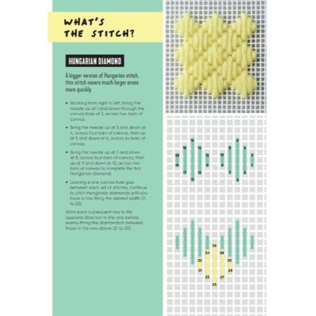 Needlepoint Journal: Track Your Projects and Record Your Stitching with This Interactive Journal