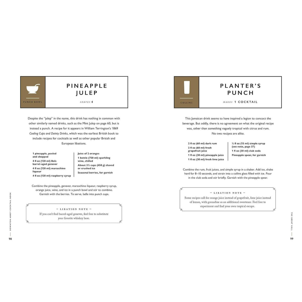 The Official Downton Abbey Cocktail Book: Appropriate Libations for All Occasions