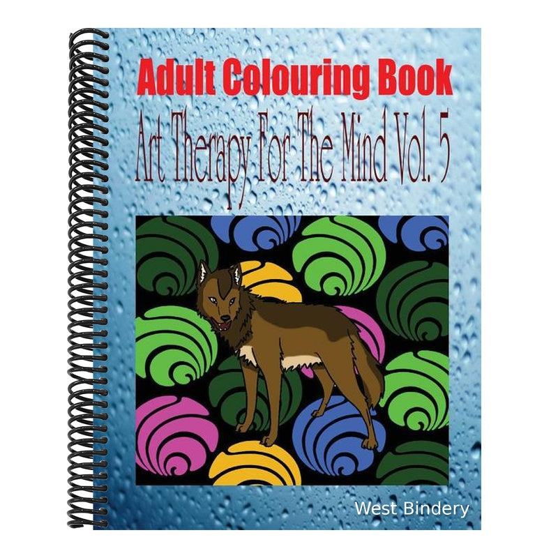 Adult Colouring Book Art Therapy for the Mind Vol. 5