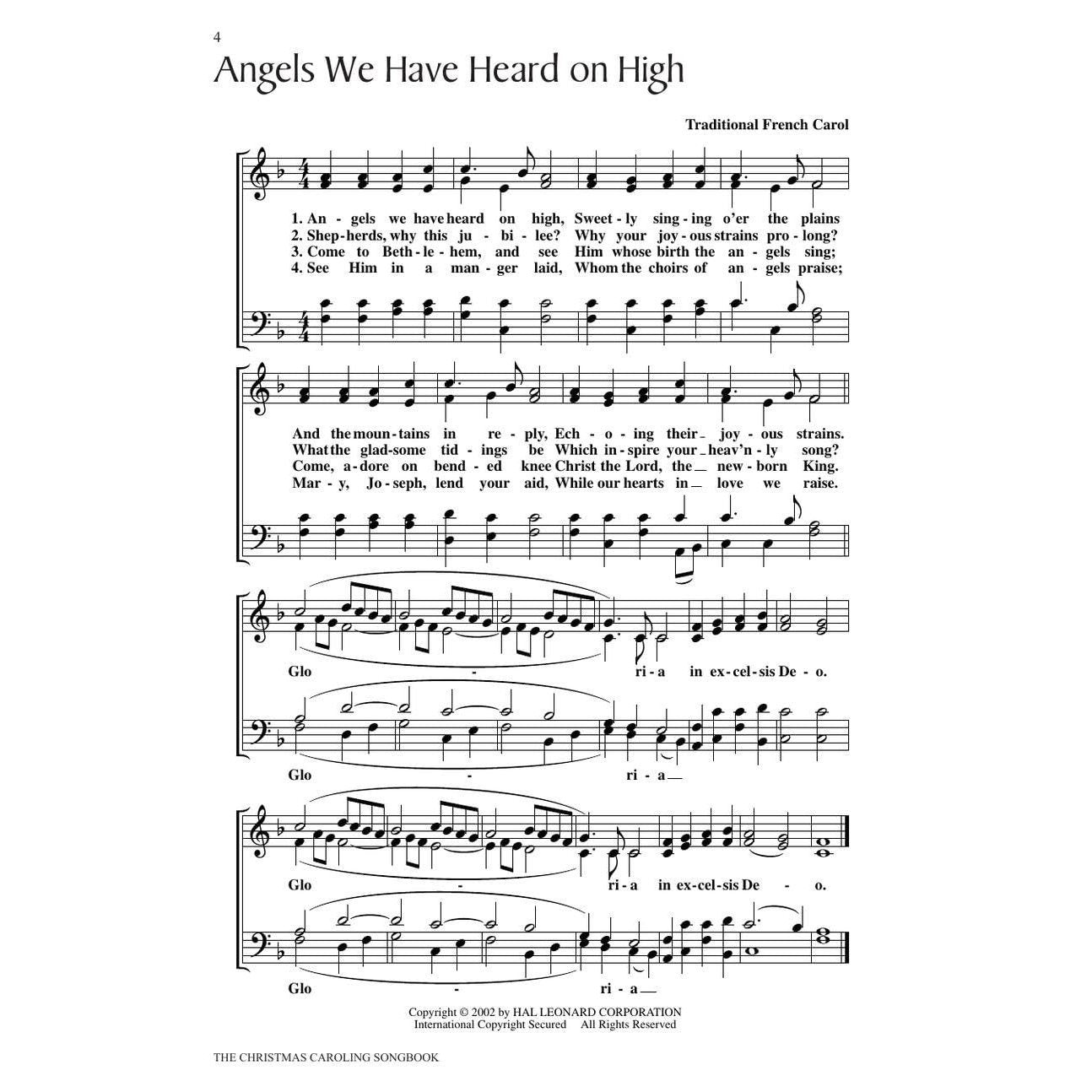 The Christmas Caroling Songbook: From Sa to Satb Choral Christmas Music Collection - A Christmas Carol Book with 50 Favorite Songs