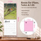 MUKAWA 2027 Bird Wall Calendar, 12 Months of Backyard Bird Scenes