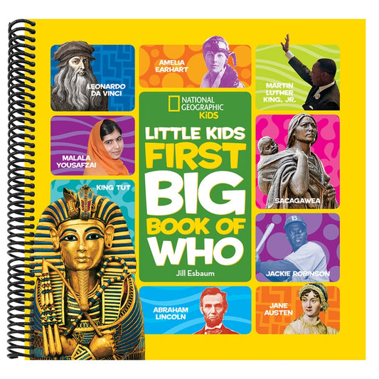 National Geographic Little Kids First Big Book of Who (National Geographic Little Kids First Big Books) (Spiral Bound)