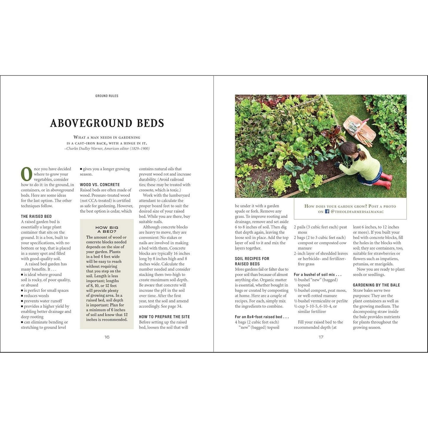 The Old Farmer's Almanac Vegetable Gardener's Handbook (Gardener's Handbooks #1) (Spiral Bound)