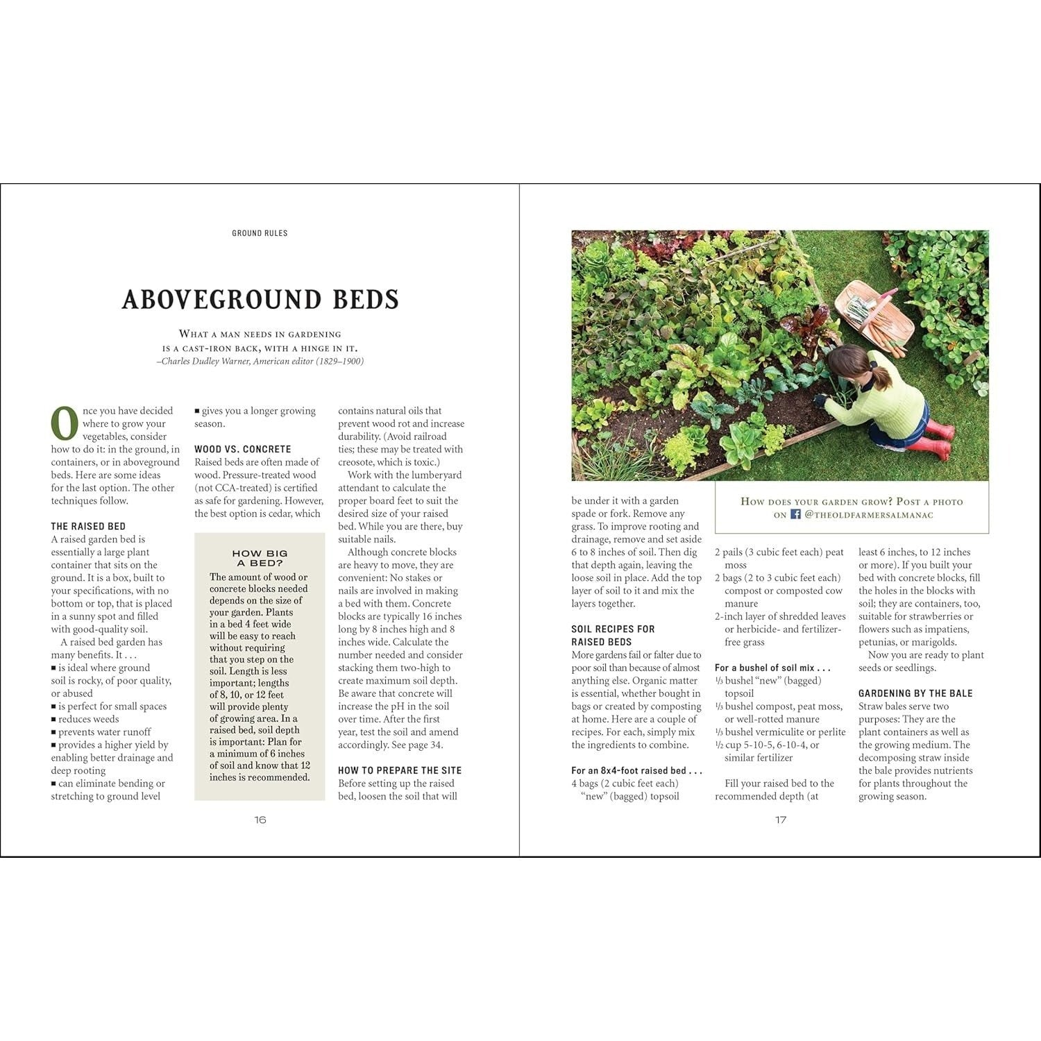 The Old Farmer's Almanac Vegetable Gardener's Handbook (Gardener's Handbooks #1) (Spiral Bound)