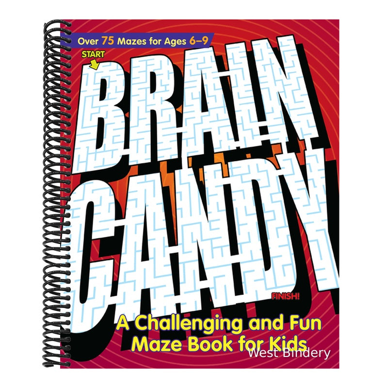 Brain Candy: A Challenging and Fun Maze Book for Kids