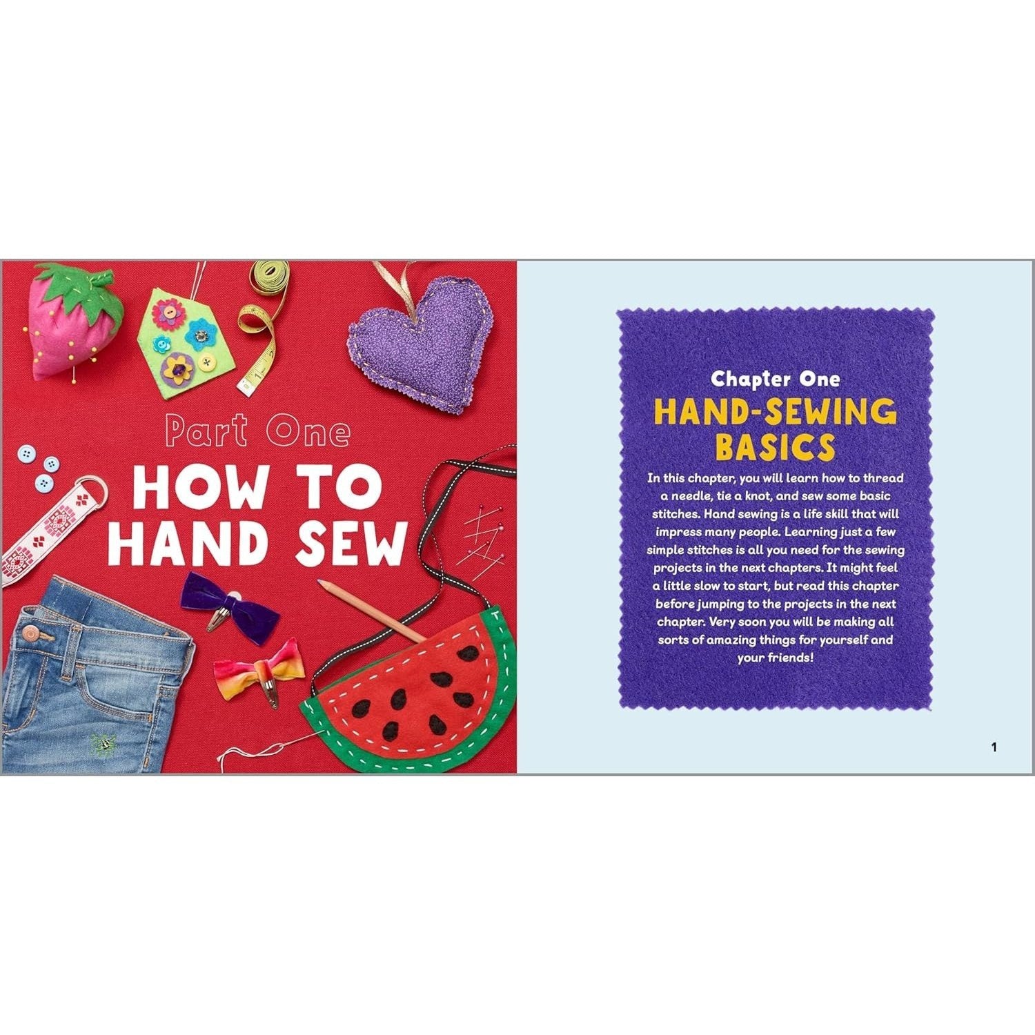 Sewing for Kids: 30 Fun Projects to Hand and Machine Sew (Spiral Bound)