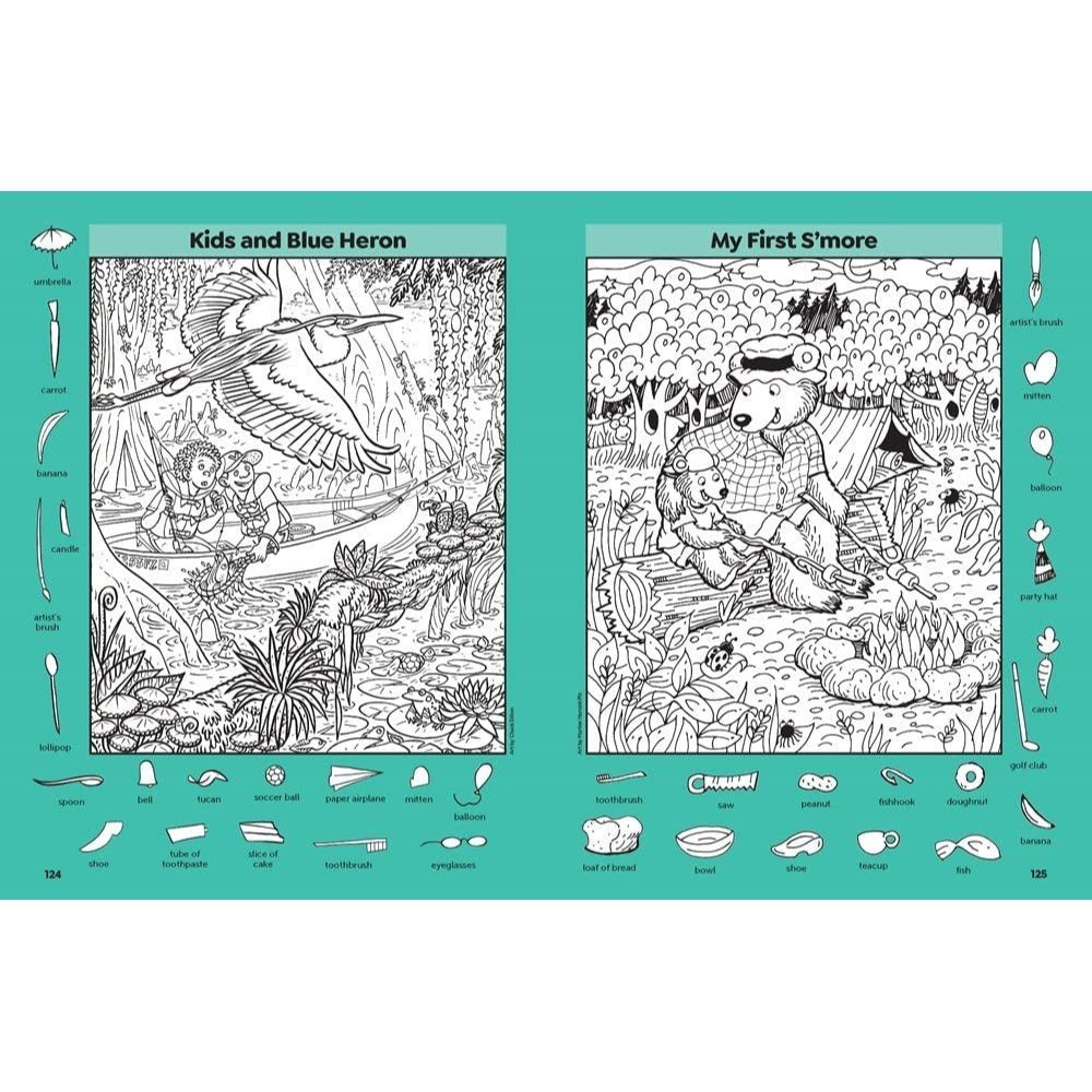 Amazing Nature Puzzles: Explore & Discover with Over 100 Fun Hidden Pictures Nature Puzzles, Celebrate the Wonders of Nature with a Nature Activity Bo (Highlights Hidden Pictures)