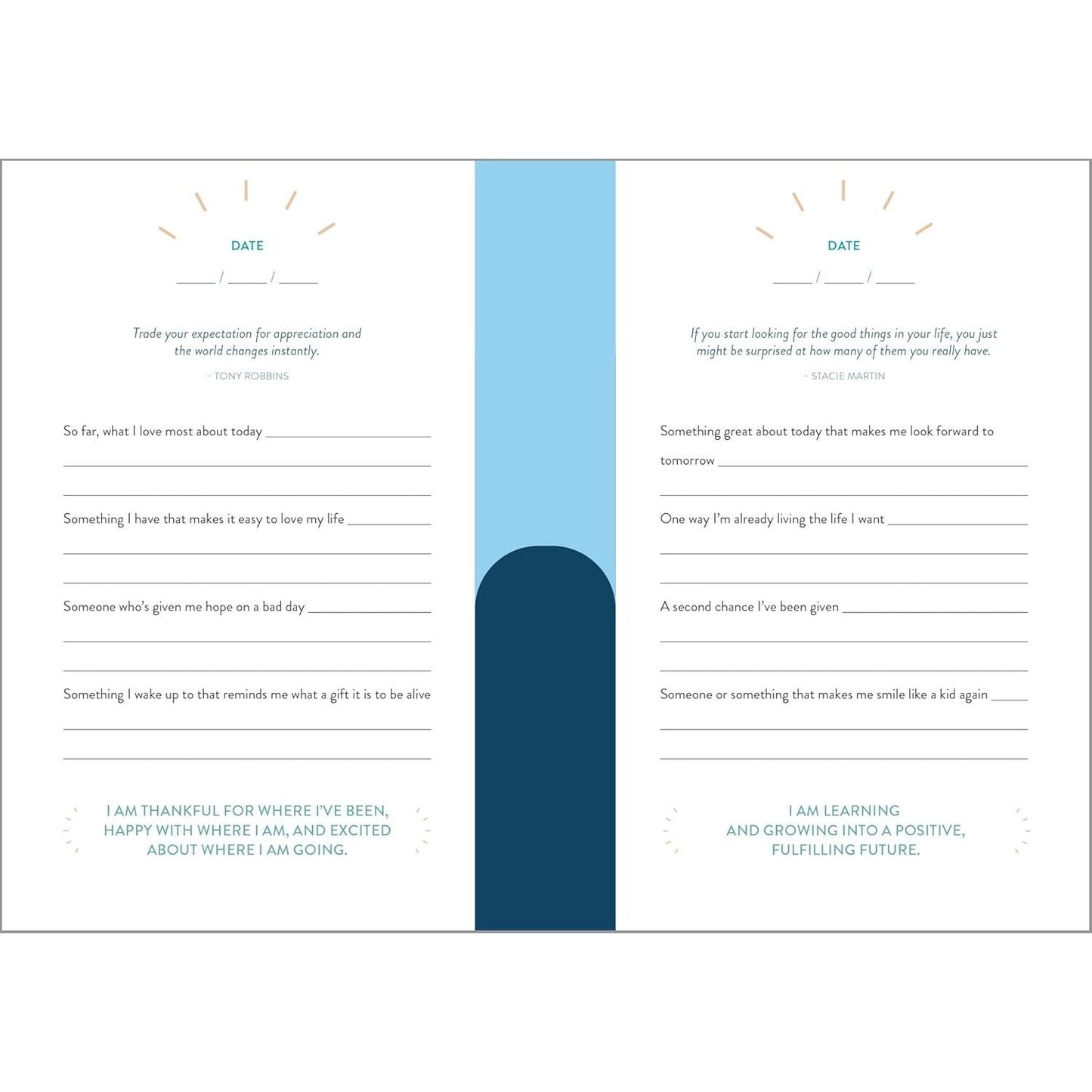The 5-Minute Gratitude Journal: Give Thanks, Practice Positivity, Find Joy (Spiral Bound)