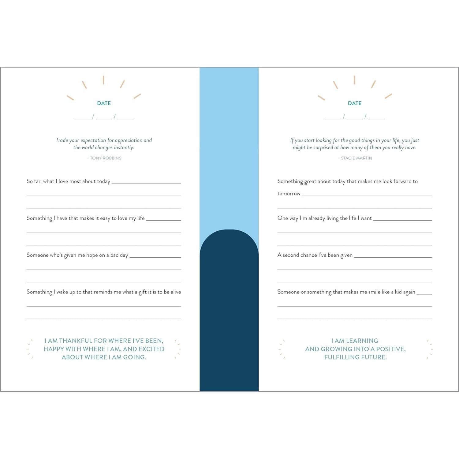 The 5-Minute Gratitude Journal: Give Thanks, Practice Positivity, Find Joy (Spiral Bound)