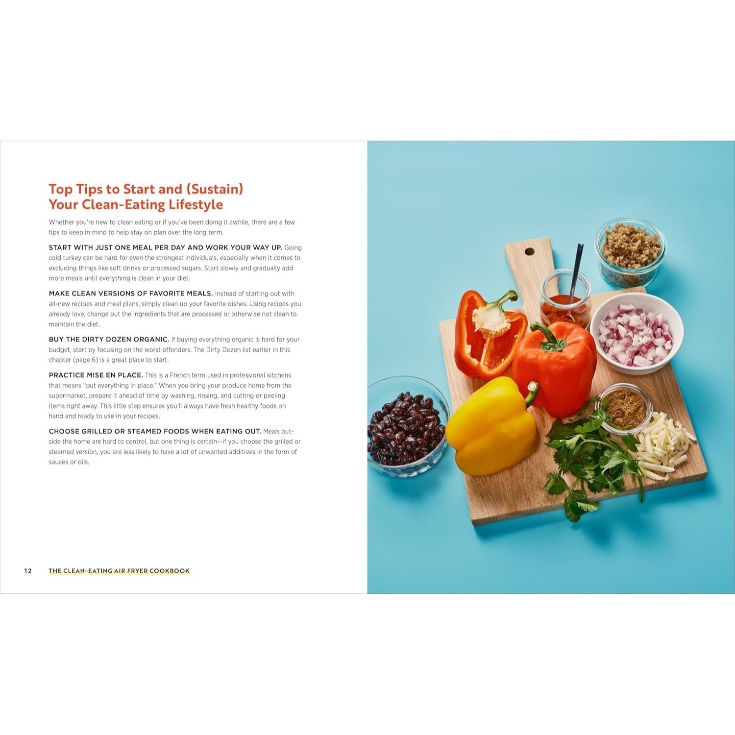 Clean Eating Air Fryer Cookbook: 70 Healthy Whole-Food Recipes