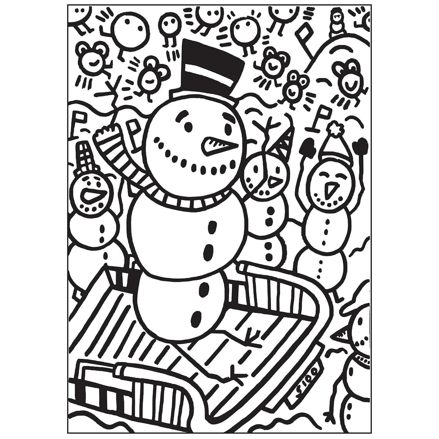 The Official Doodle Boy Coloring Book