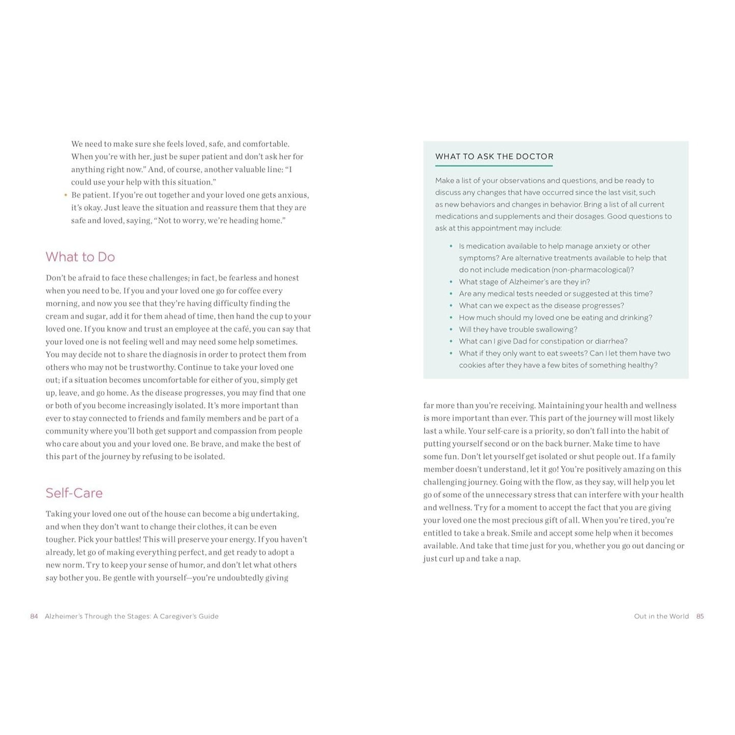 Alzheimer's Through the Stages: A Caregiver's Guide