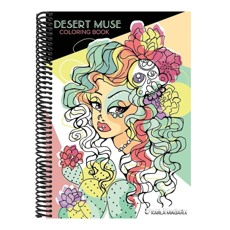 Desert Muse Coloring Book