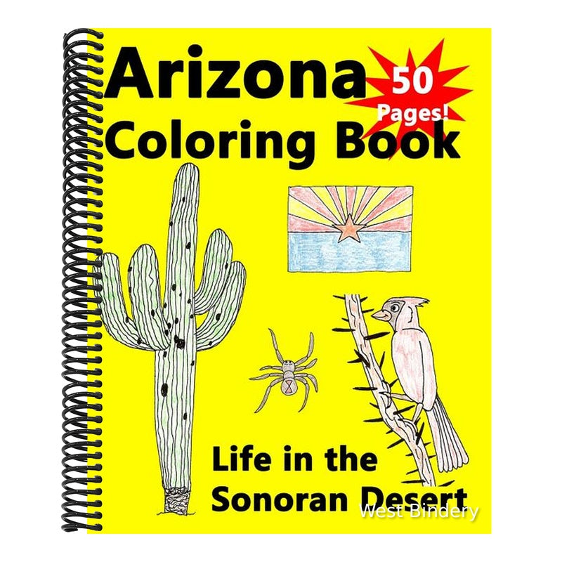 Arizona Coloring Book - Life in the Sonoran Desert