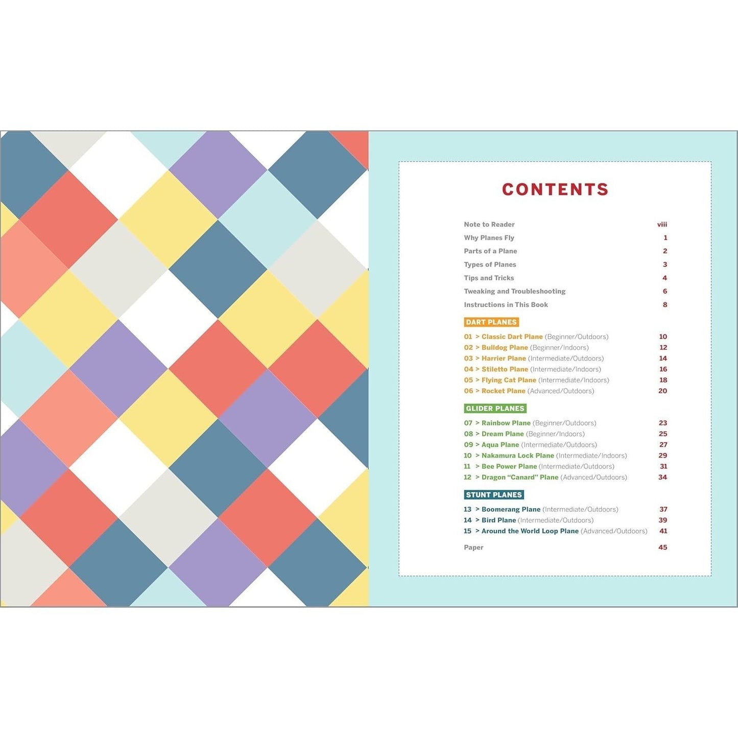 The Awesome Paper Airplane Book for Kids: Creative Designs and Fun Tear-Out Projects