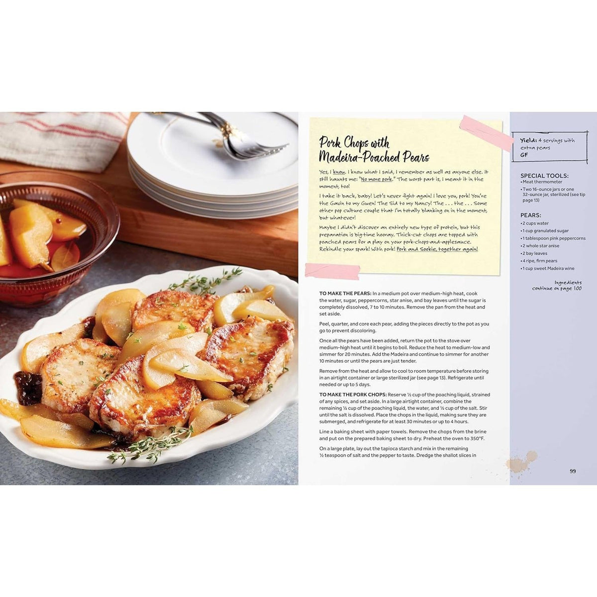 Sookie's Recipe Book: Gilmore Girls: An Official Cookbook (Spiral Bound)