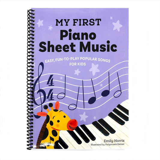 My First Piano Sheet Music: Easy, Fun-To-Play Popular Songs for Kids (My First Piano Books) (Spiral Bound)