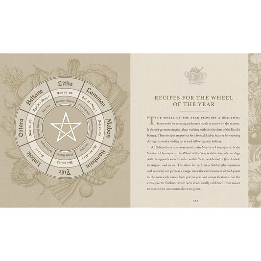 Wiccan Kitchen: A Guide to Magical Cooking & Recipes - A Cookbook