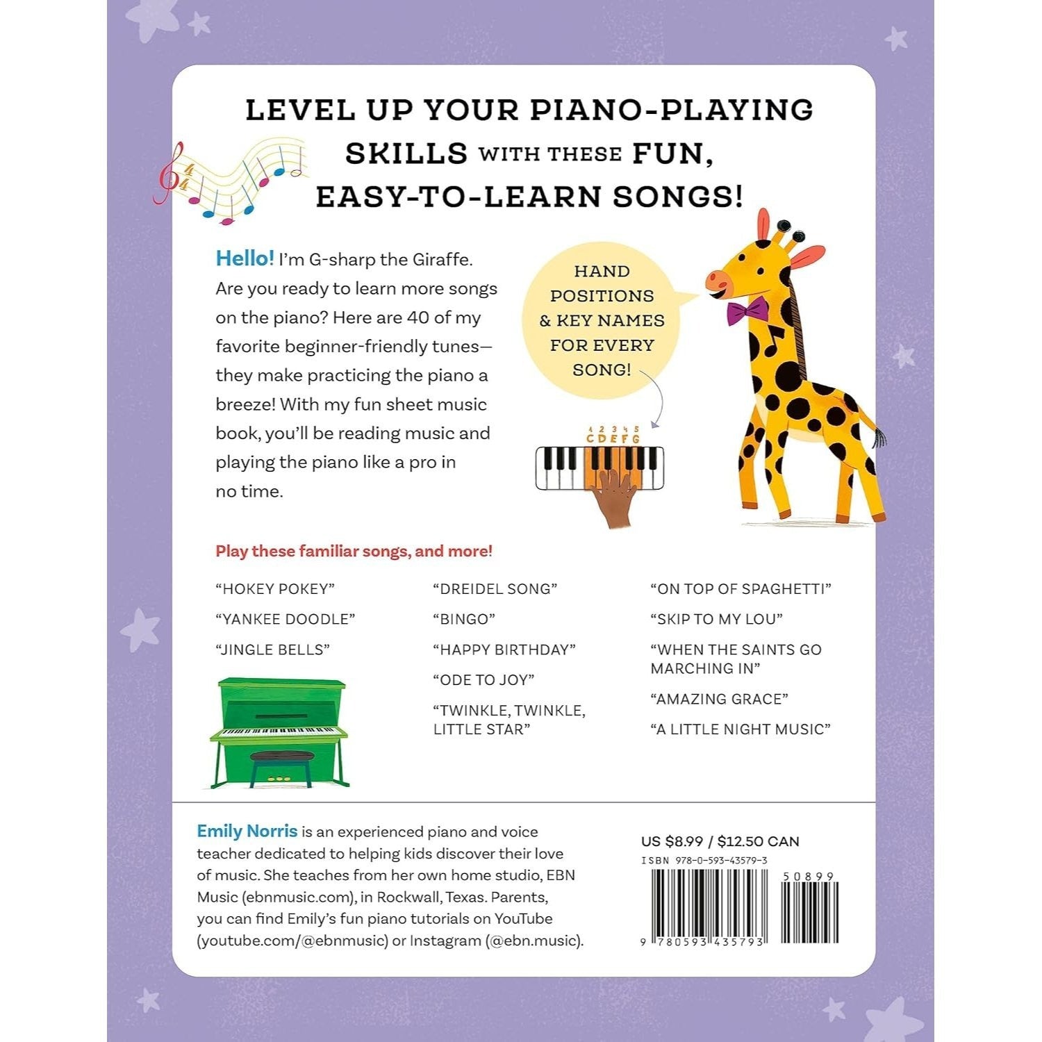 My First Piano Sheet Music: Easy, Fun-To-Play Popular Songs for Kids (My First Piano Books) (Spiral Bound)