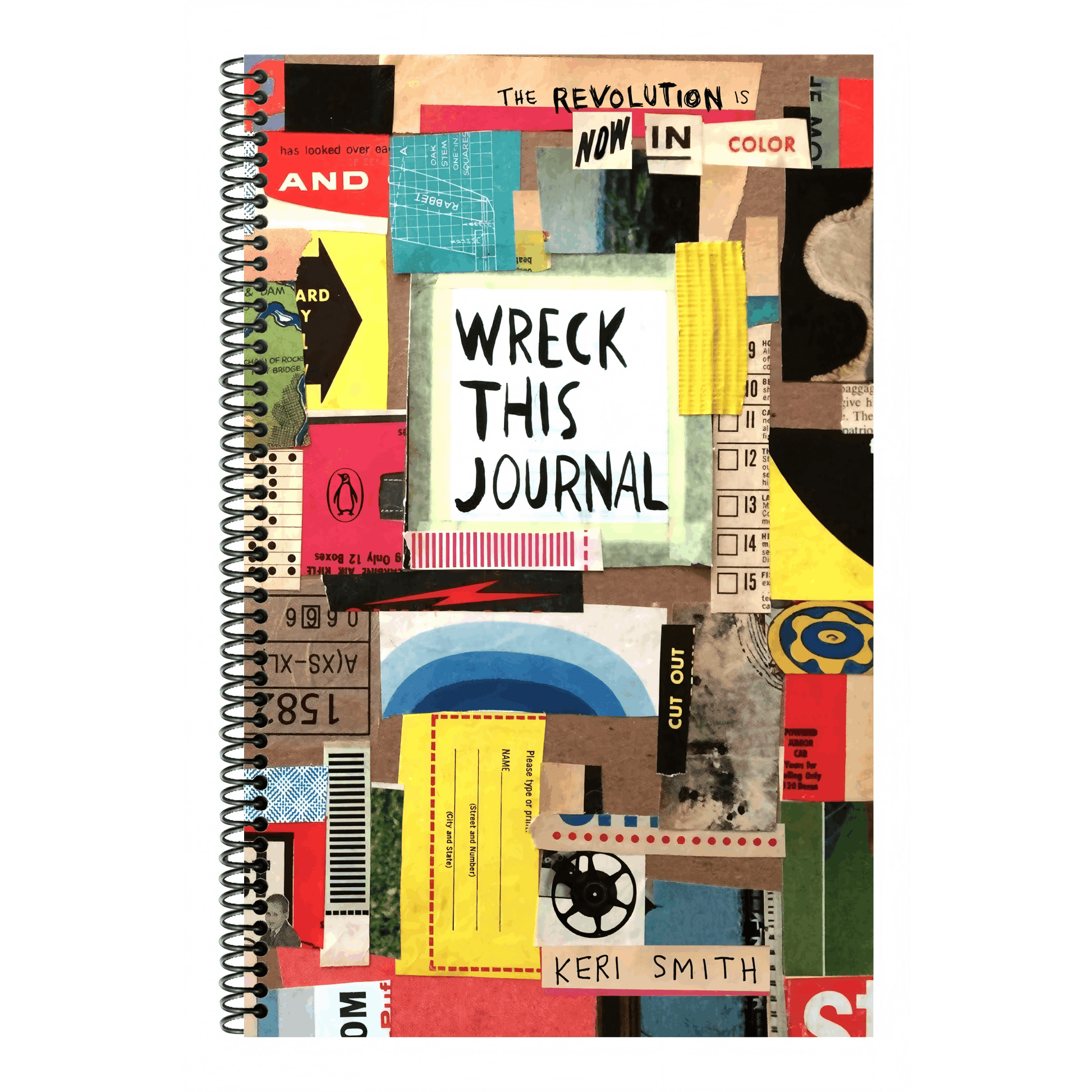 Wreck This Journal: Now in Color (Spiral Bound)