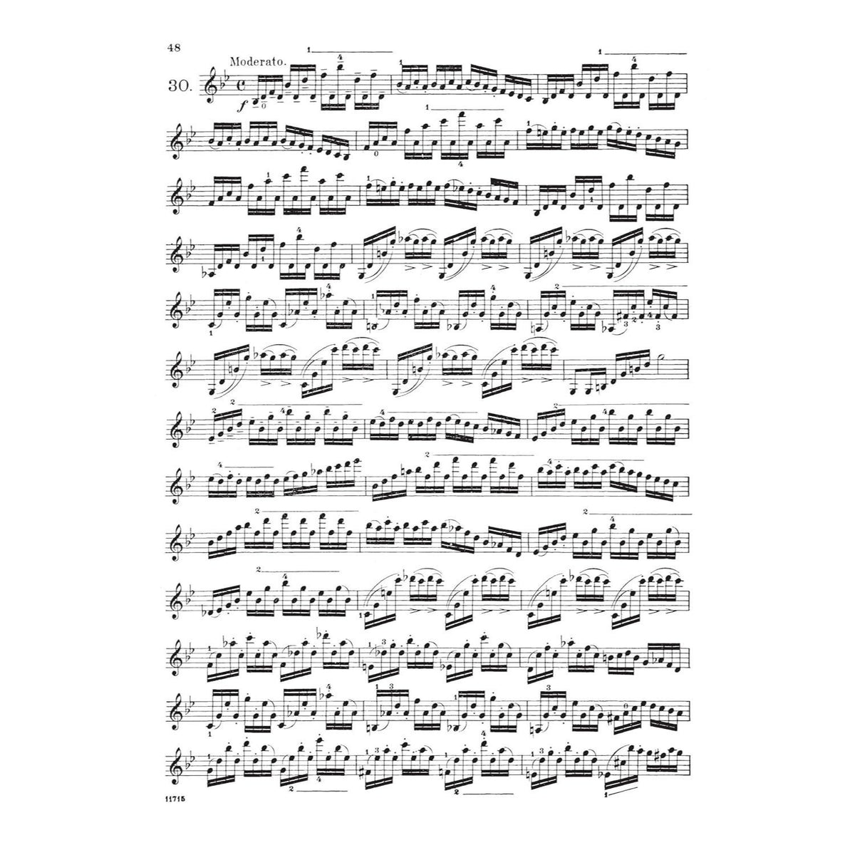 Kreutzer - 42 Studies or Caprices Violin Sheet Music for Intermediate to Advanced Players Schirmer Library of Classics Volume 230