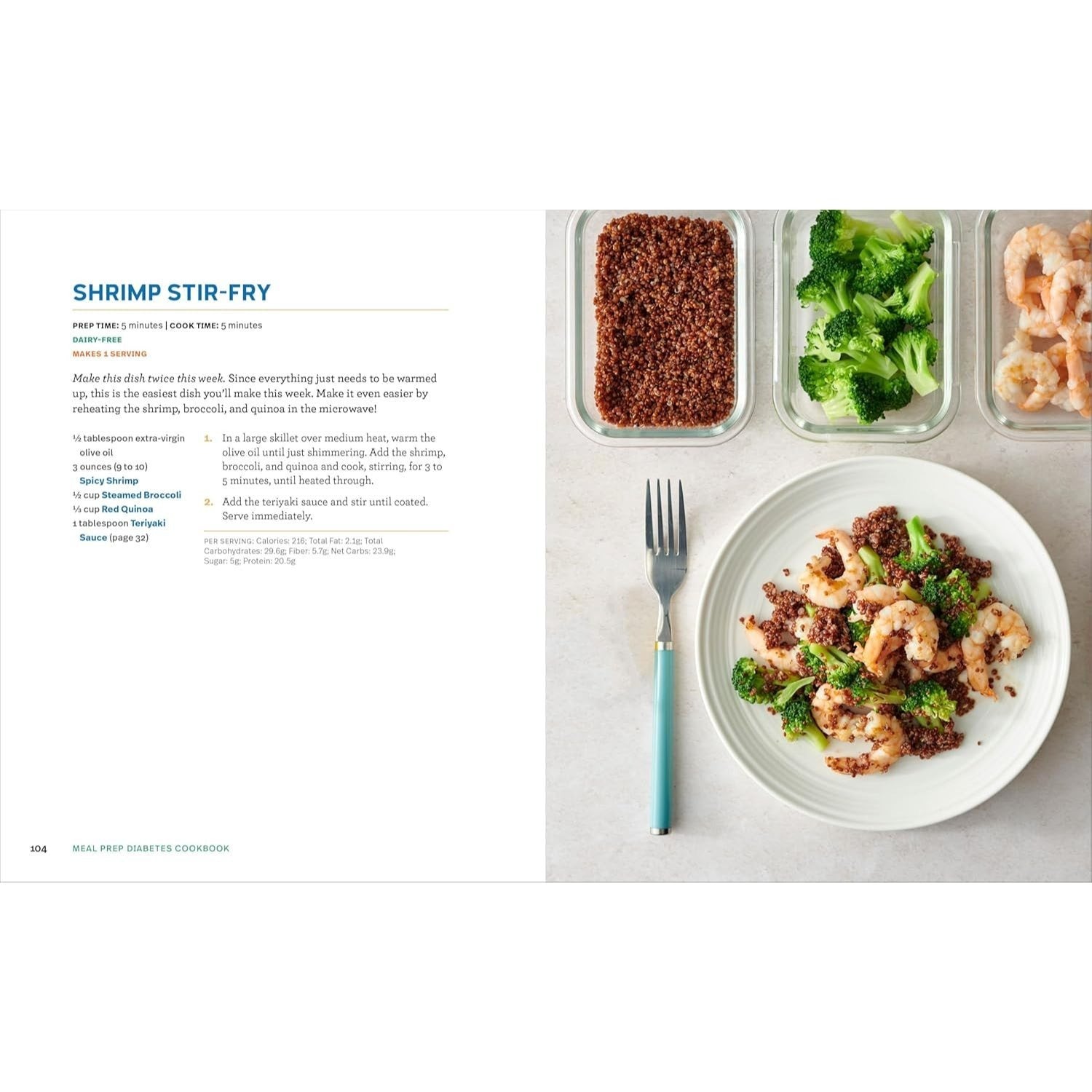 Meal Prep Diabetes Cookbook: 4 Weeks of Easy Meal Plans