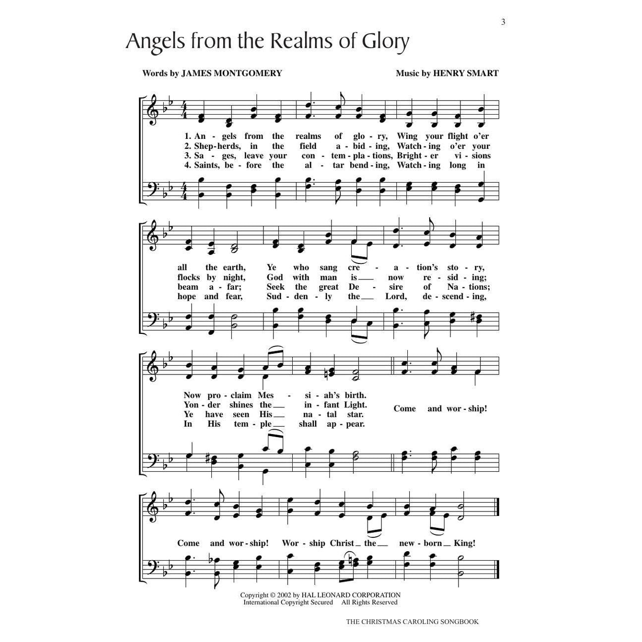 The Christmas Caroling Songbook: From Sa to Satb Choral Christmas Music Collection - A Christmas Carol Book with 50 Favorite Songs
