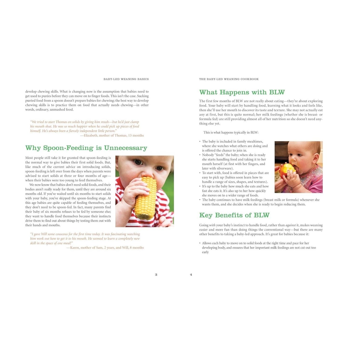 The Baby-Led Weaning Cookbook: Delicious Recipes That Will Help Your Baby Learn to Eat Solid Foods - And That the Whole Family Will Enjoy