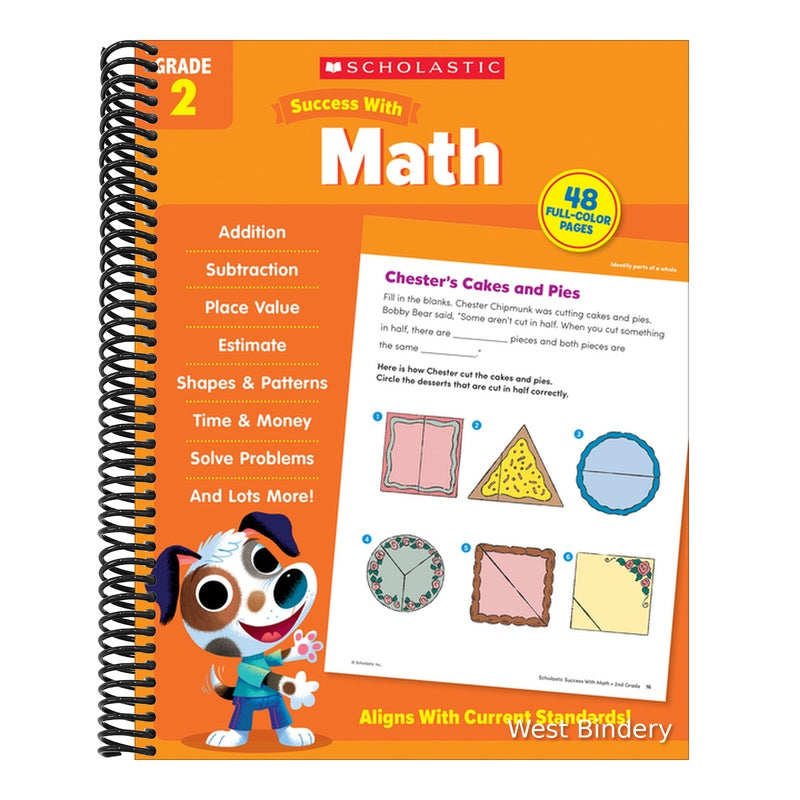Scholastic Success with Math Grade 2 Workbook