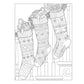 Creative Haven Cozy Christmas Coloring Book