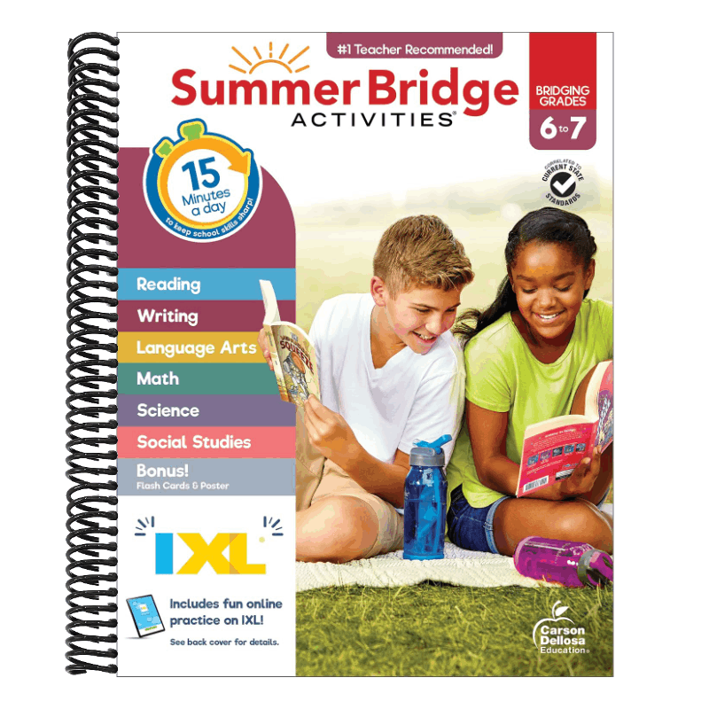 Summer Bridge Activities, Grades 6 - 7 (Summer Bridge Activities) (Spiral Bound)