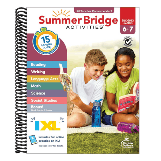 Summer Bridge Activities, Grades 6 - 7 (Summer Bridge Activities) (Spiral Bound)