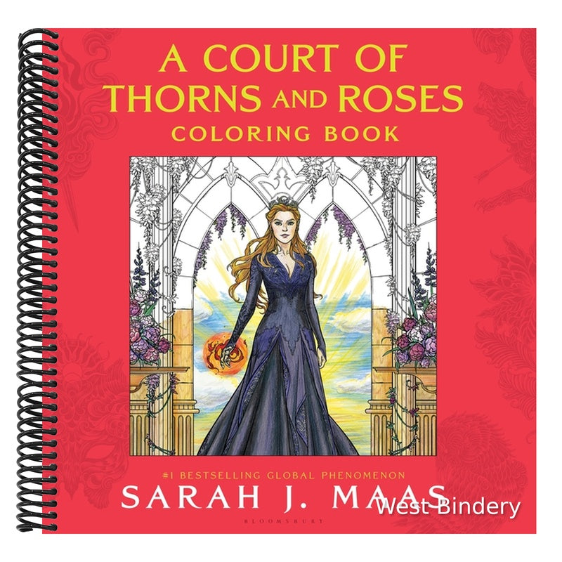 A Court of Thorns and Roses Coloring Book