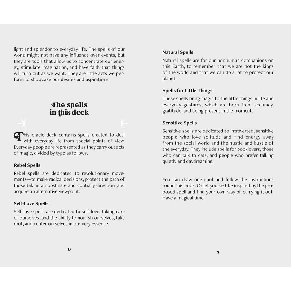 Spells: Oracles for Everyday Magic