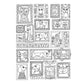 Creative Haven Adorable Dogs Coloring Book