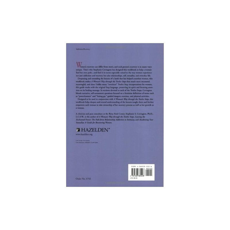 A Woman's Way Through the Twelve Steps Workbook (Spiral Bound)
