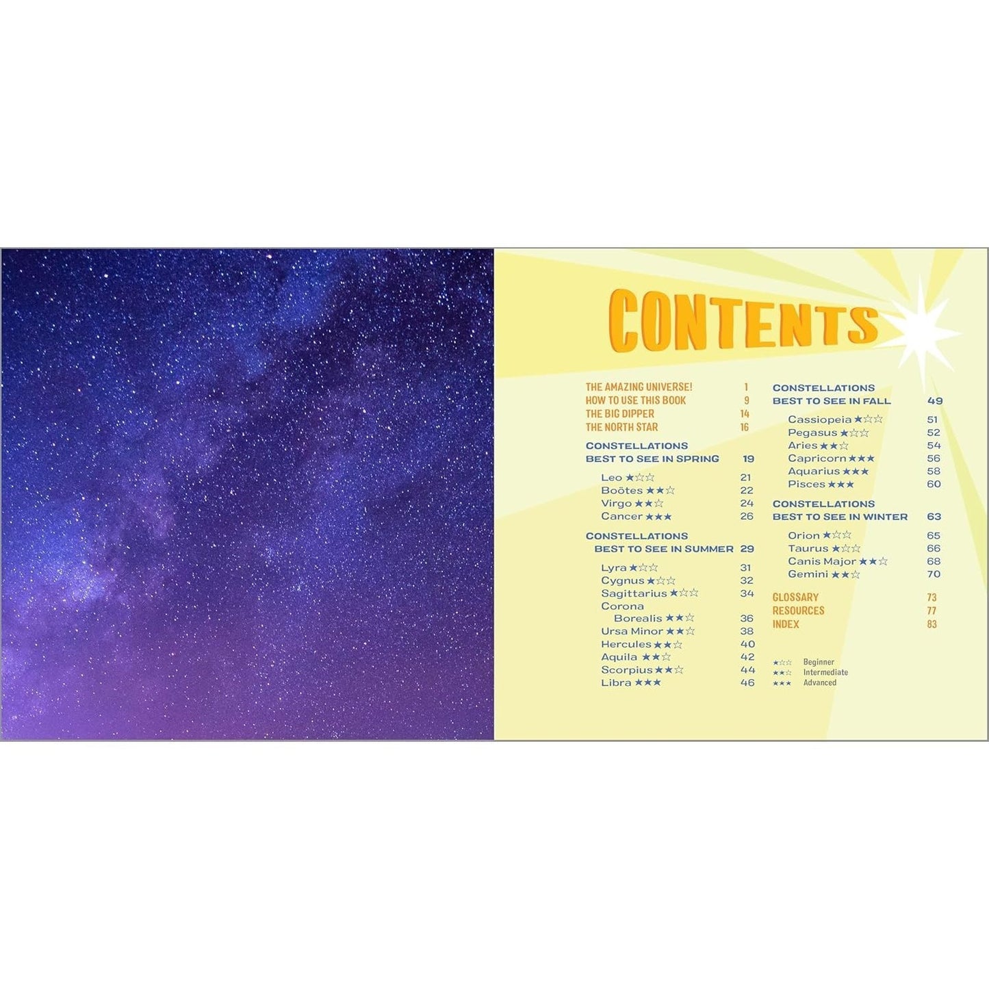 Constellations for Kids: An Easy Guide to Discovering the Stars