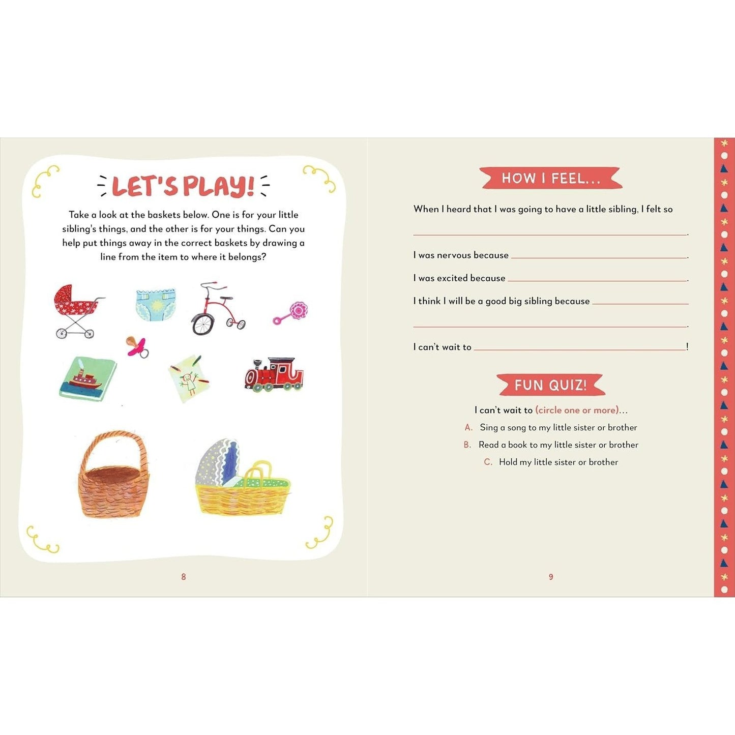 Welcome to the Family!: A Celebratory Journal for a New Big Sister or Brother
