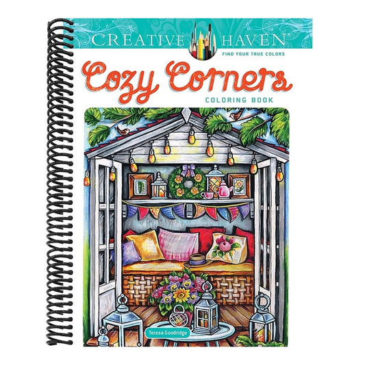 Creative Haven Cozy Corners Coloring Book