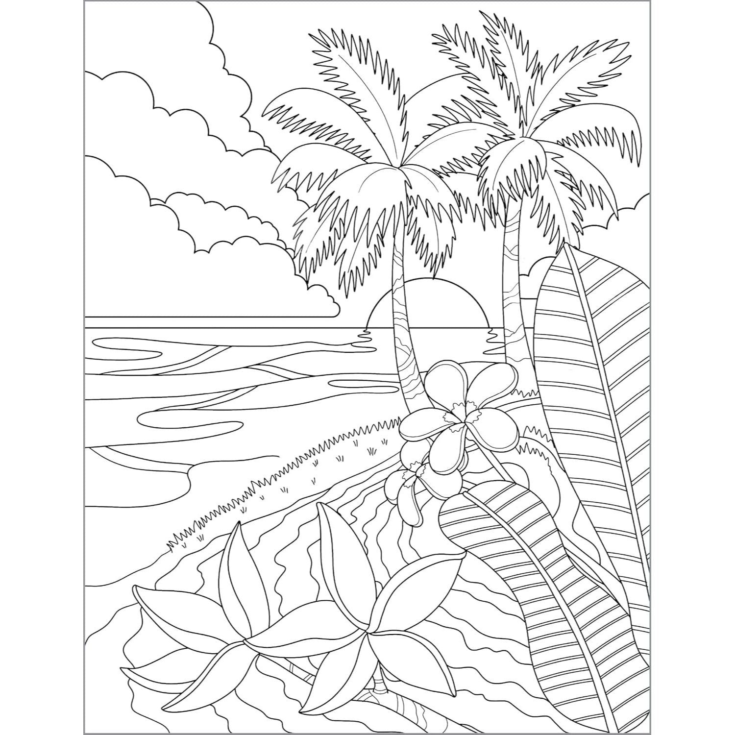 Stress Relief Coloring Book for Adults (Spiral Bound)