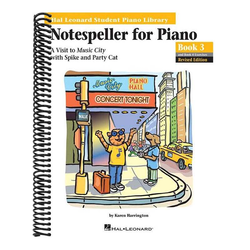 Notespeller for Piano, Book 3: Hal Leonard Student Piano Library